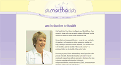 Desktop Screenshot of drmartharich.com